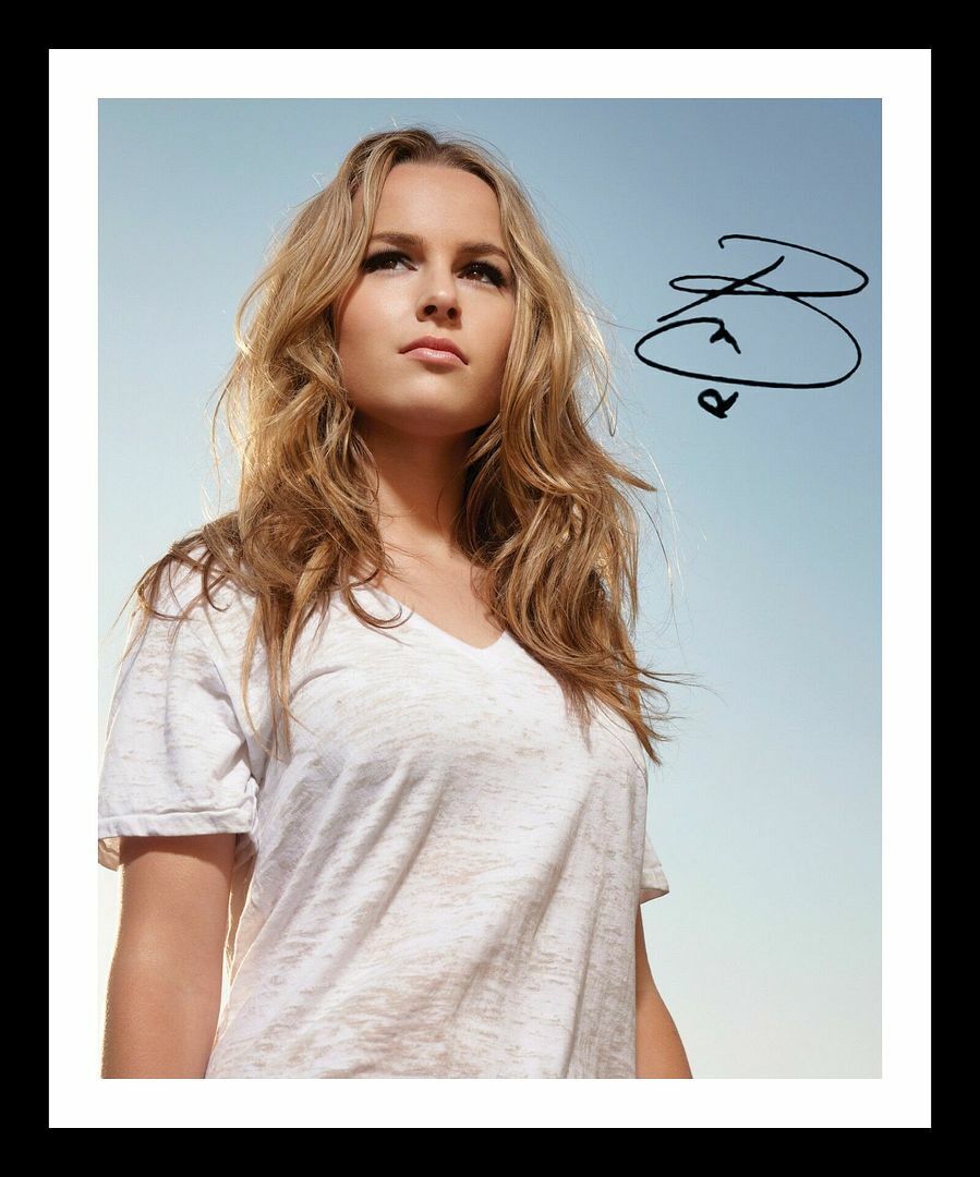 Bridgit Mendler Autograph Signed & Framed Photo Poster painting