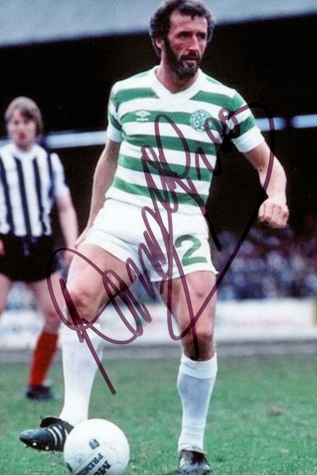 Danny McGrain Hand Signed 6x4 Photo Poster painting Celtic Scotland Autograph Memorabilia + COA