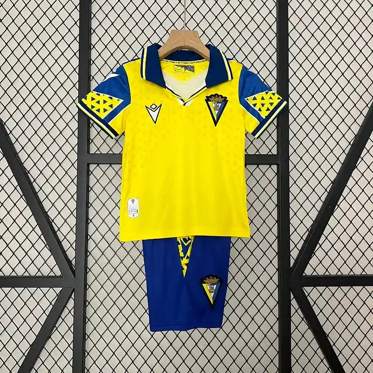 24-25 kids Cadiz home football jersey