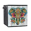 (US Local)Elephant DIY Special Shape Diamond Painting Folding Storage Box Container Organizer Case Kit