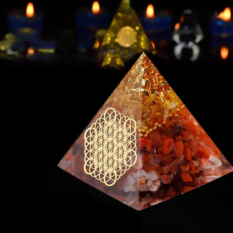 Lucky Orgone Pyramid