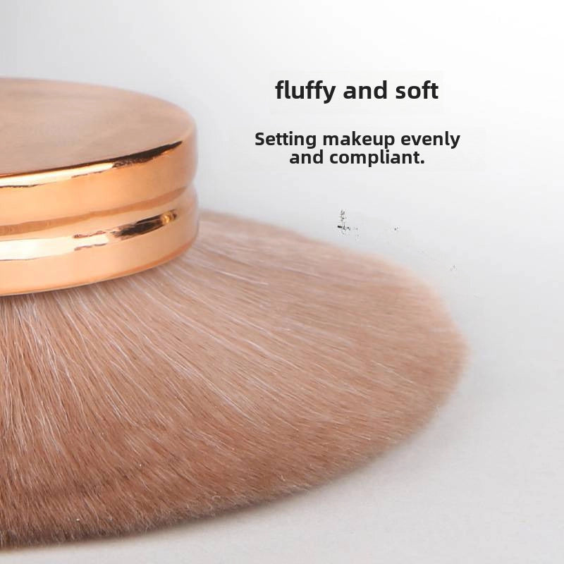 Portable Single Multi-use Large Mushroom Head Makeup Brush Powder Blush Brush Hot Makeup Tools