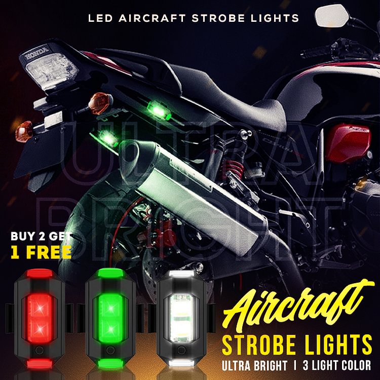 🔥HOT SALE 50% OFF🔥LED Aircraft Strobe Lights - BUY 2 GET 1 FREE