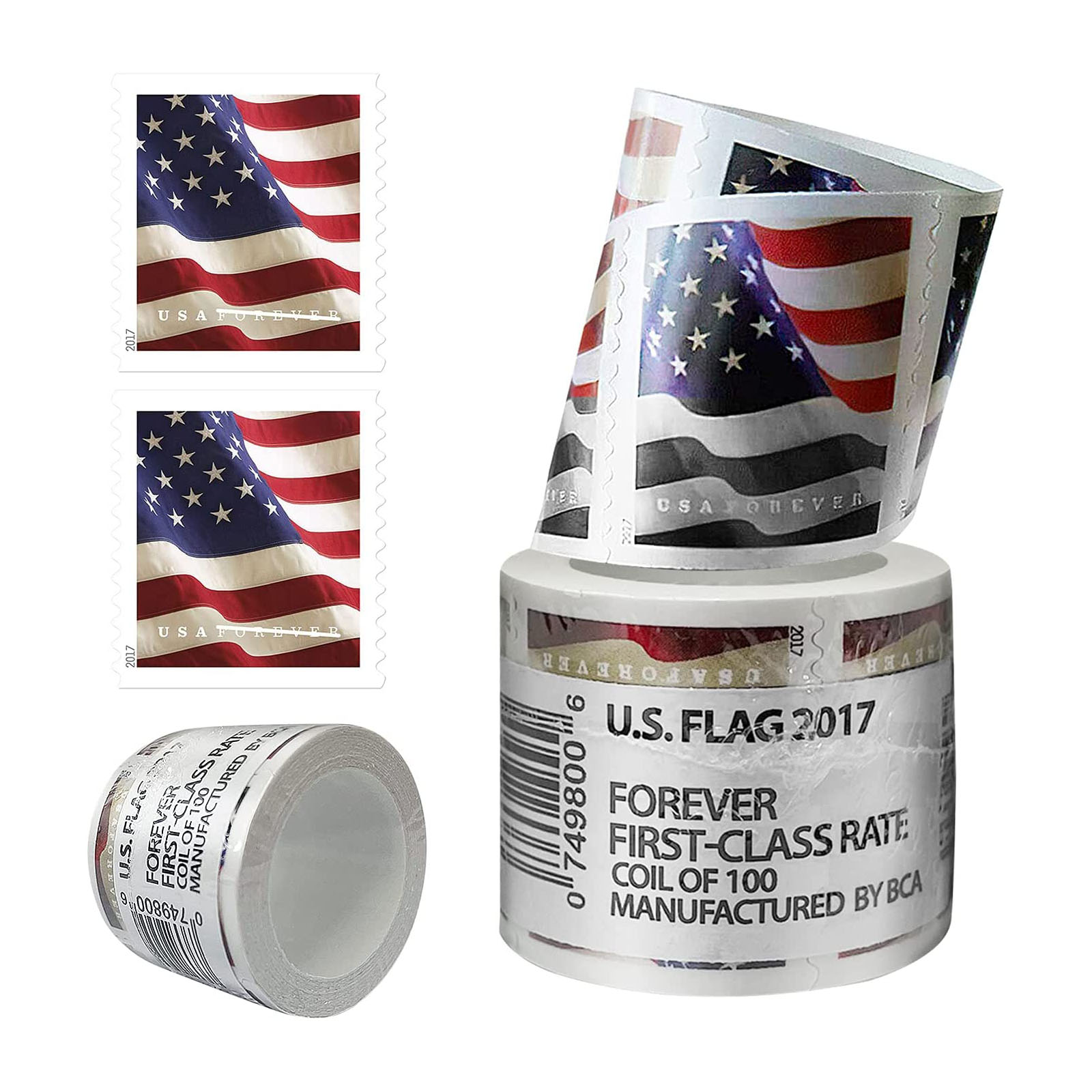 USPS Forever Stamps, USA Flag – 100 Pack Just $36.75 Shipped (Reg