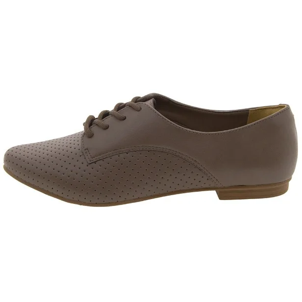 Brown Vintage Comfortable Oxford Shoes Vdcoo