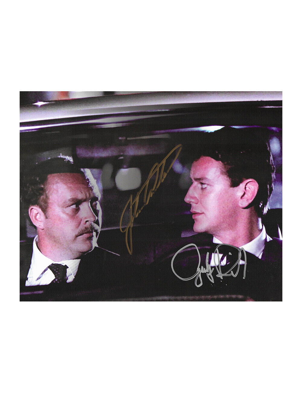 Beverly Hills Cop Print Signed by Judge Reinhold & John Ashton 100% + COA