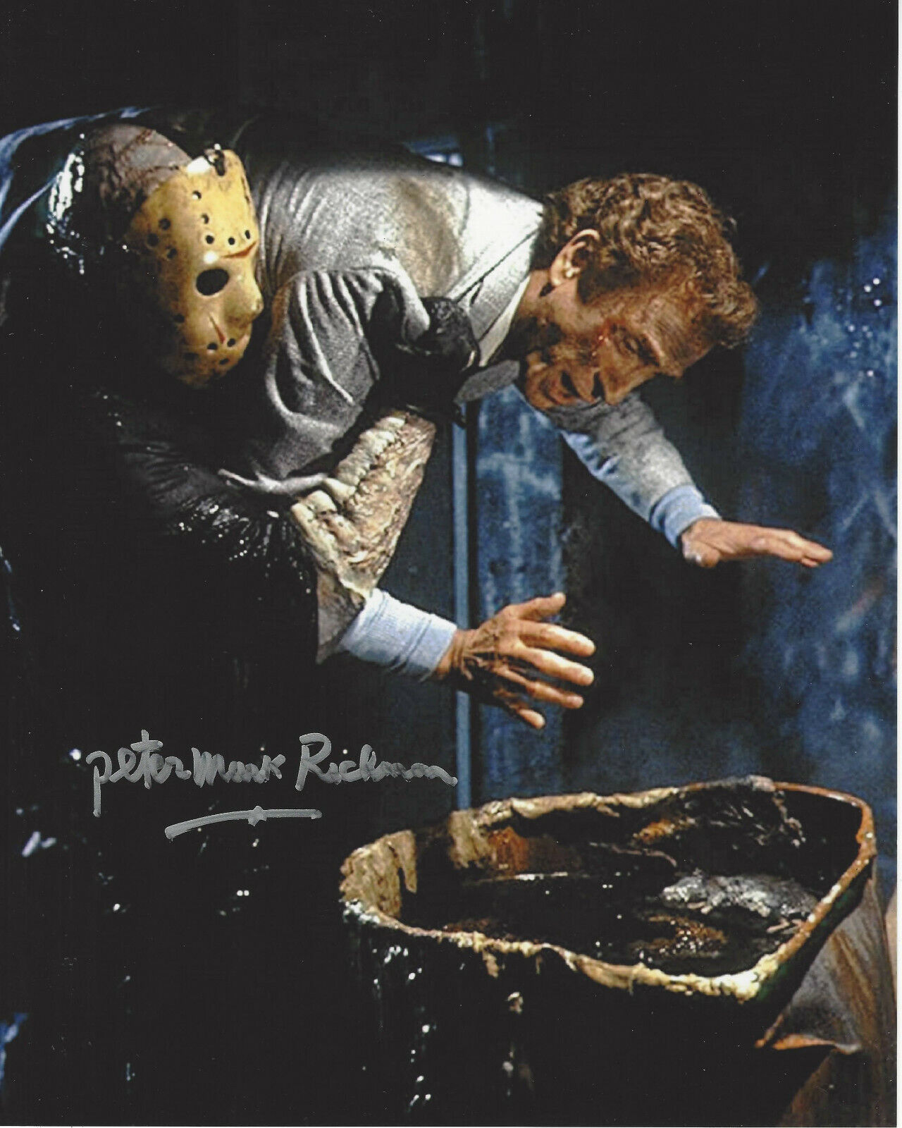 PETER MARK RICHMAN SIGNED 'FRIDAY THE 13TH PART 8' 8x10 MOVIE Photo Poster painting COA ACTOR