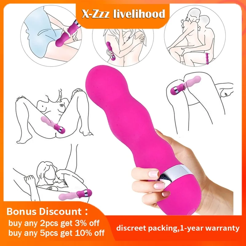 Dildos G-spot Vibrator Vagina Clitoris Stimulator