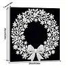 uk.everydayedeals DIY Pearl Painting With Frame - Handmade Self-Adhesive Pearls - Wreath(25*25cm)