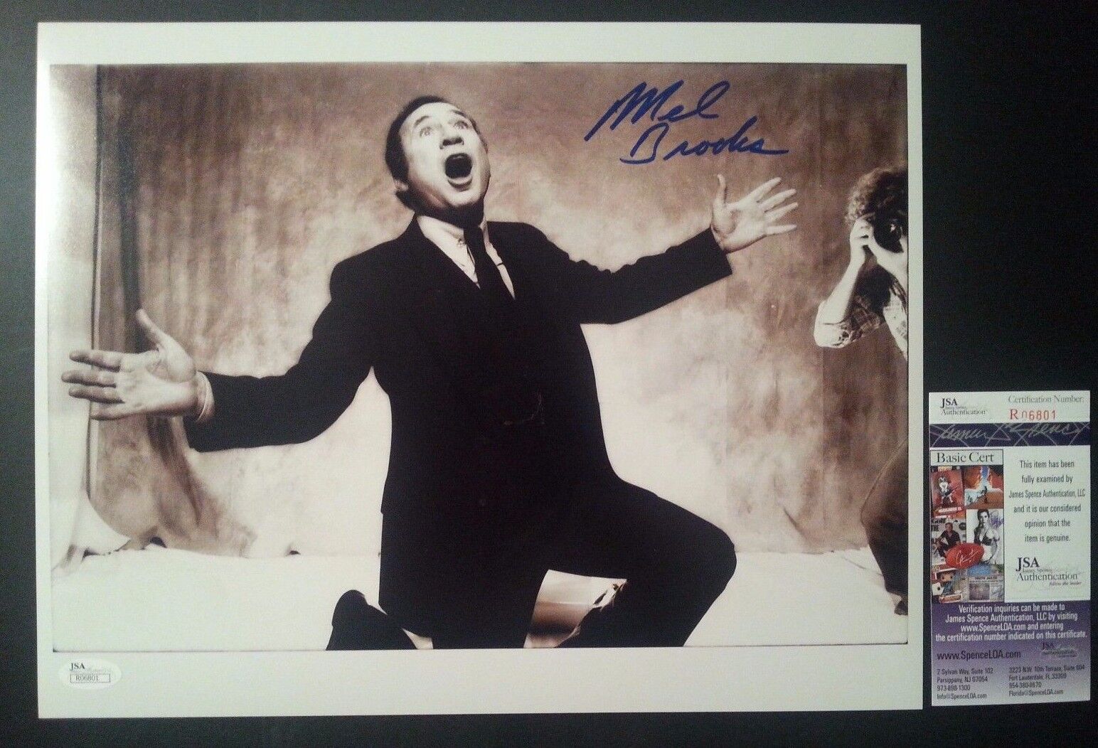 MEL BROOKS Authentic Hand-Signed THE PRODUCERS