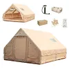 [US Local Warehouse] Inflatable Camping Tent with Pump Waterproof Windproof Blow Up Tent for Outdoors