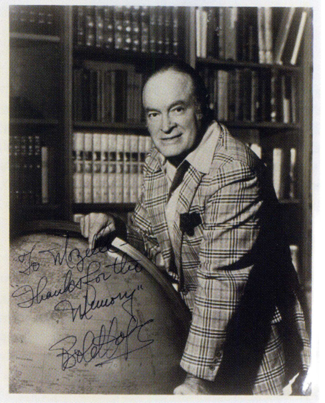 BOB HOPE Signed Photo Poster paintinggraph - Film Star Actor / Comedian - preprint