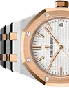 Silver Gold 904L Steel Silver Gray Dial - Watch - 37mm