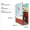 Cat in Palace---3D Wooden Puzzle Dollhouse DIY Bookend Puzzle for Kids/Adults