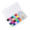 5Mm 20 color Perler Beads Tool Kit Fuse Vibrant Color Fuse Melting Beads Set Suitable for Pixel Puzzle Beads Making Kit Crafting Supplies Artwork