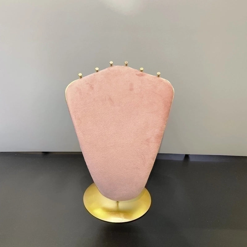 Casual Solid Color Metal Jewelry Rack