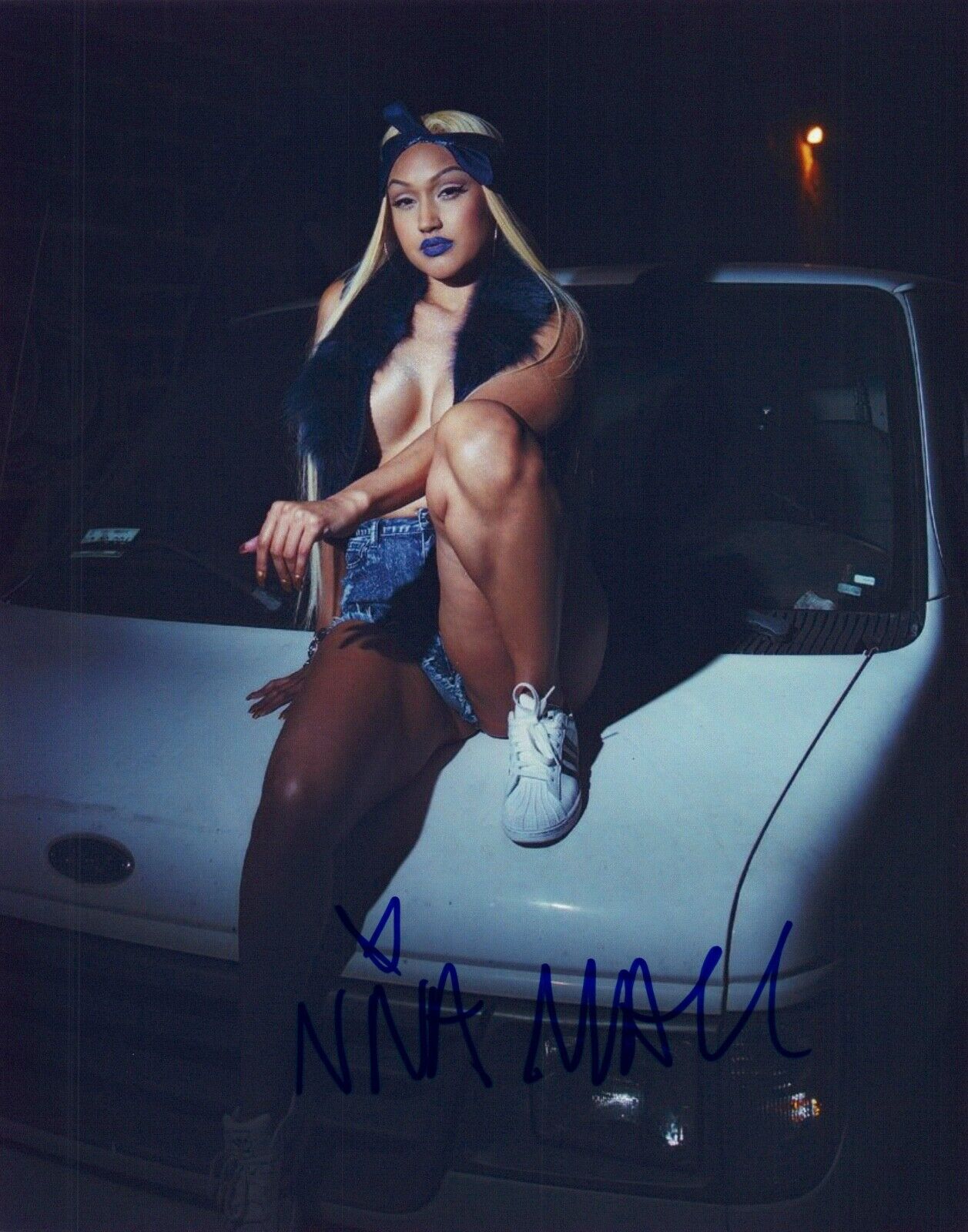 Nina Macc Signed Autographed 8x10 Photo Poster painting Hip Hop Rapper COA