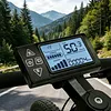 S861 Electric Bicycle LCD Display with SM Connector Electric Scooter LCD Panel 24V/36V/48V Multifunctional for E-Bikes Modification
