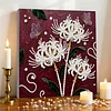 uk.everydayedeals DIY Pearl Painting With Frame - Handmade Self-Adhesive Pearls - Butterfly Flowers(25*25cm)