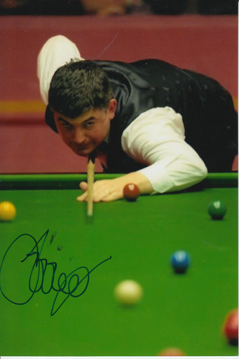 SNOOKER CHAMPION HAND SIGNED JOHN PARROTT 6X4 Photo Poster painting 2.