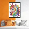 Unicorn-14CT Stamped Cross Stitch Kit(22x30cm)