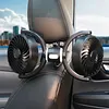 Dual Head Car Fan for Backseat 3 Speed Separate Control USB Air Circulation Fan 360 Degree Rotatable for Sedan SUV RV Truck Vehicle