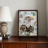Diamond Painting-DIY Special Shaped Drill Pearl Painting Eagle(30x40cm)