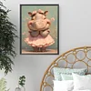 Diamond Painting -DIY Full Square Drill Hippo(35*45CM)