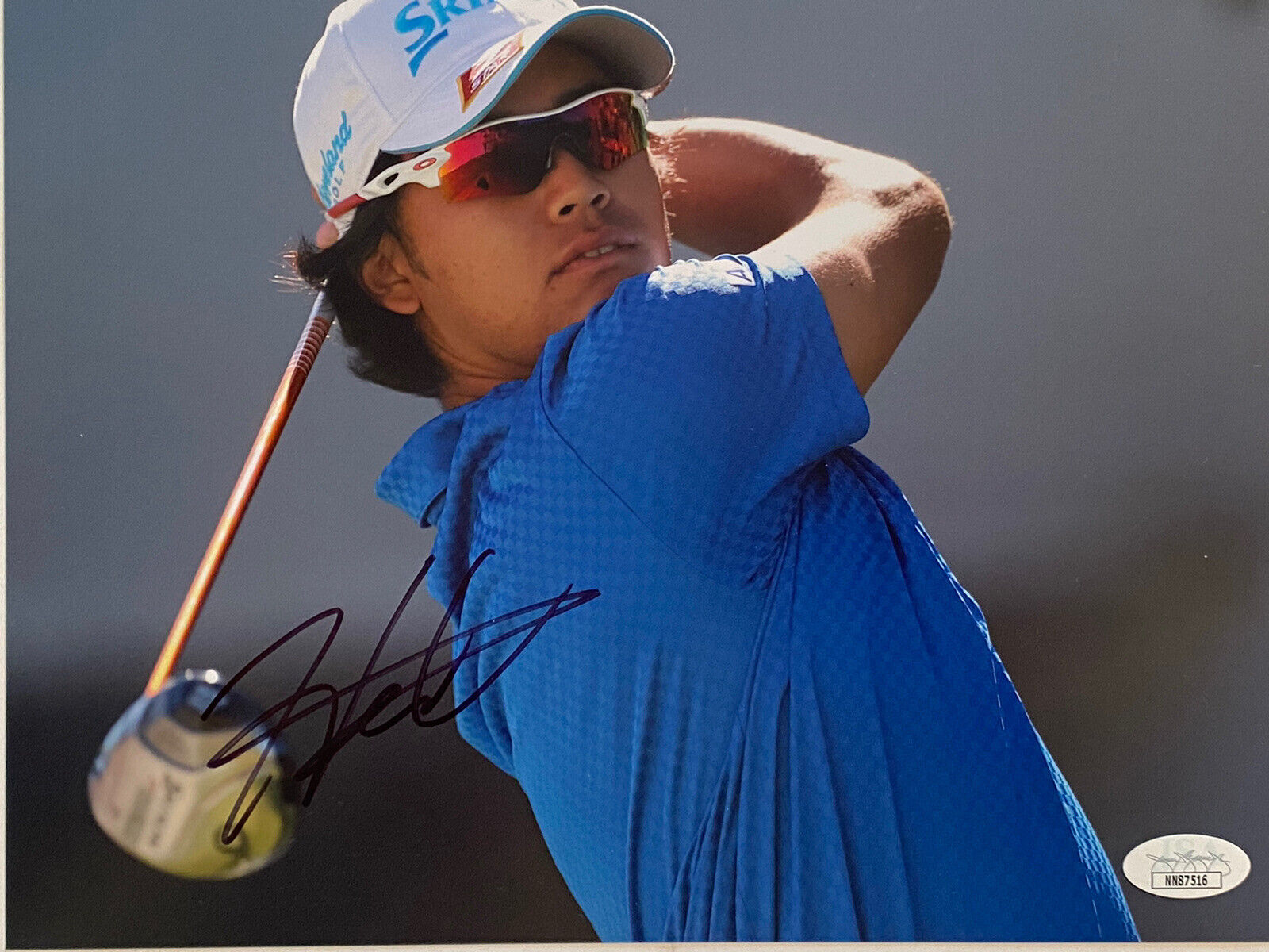 HIDEKI MATSUYAMA MASTERS OPEN PGA TOUR GOLF 8x10 Photo Poster painting Jsa Coa Signed Autograph