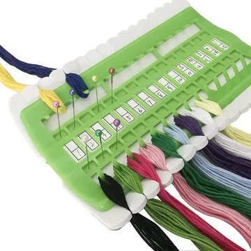 Cross Stitch Row Line Tools 30-Bit Embroidery Floss Thread Organizer