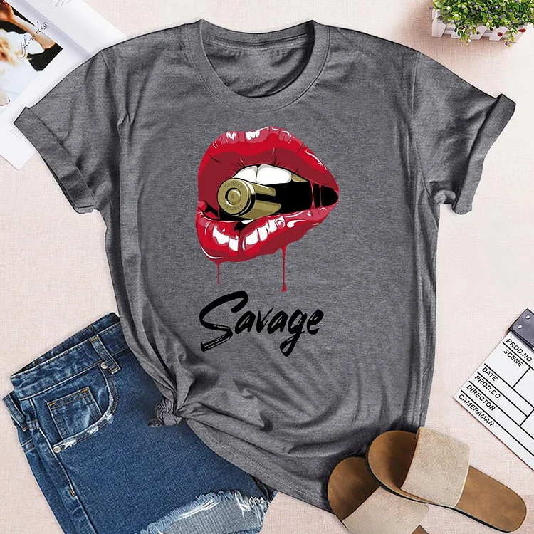 Savage lips T-Shirt-04835
