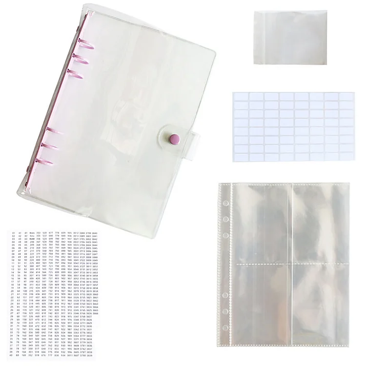 Diamond Painting Storage Book Kits Accessories (Loose Leaf+Stickers)