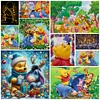 (Multi-Style) Disney Winnie the Pooh - 11CT Stamped Cross Stitch(Multi-Size)