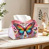 Butterflys Diamond Painting Tissue Box Cover DIY Desk Organizer