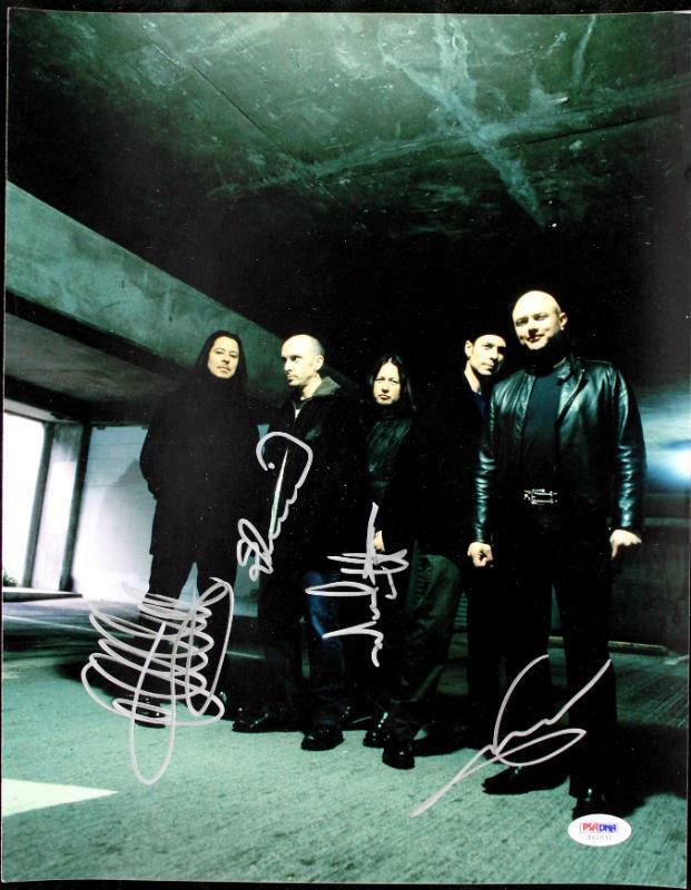 Queensryche- Wilton, Jackson, Rockenfield & Tate Signed 11X14 Photo Poster painting PSA #T01031