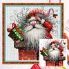 Santa Claus-14CT Counted Cross Stitch 40*40cm/15.75*15.75in