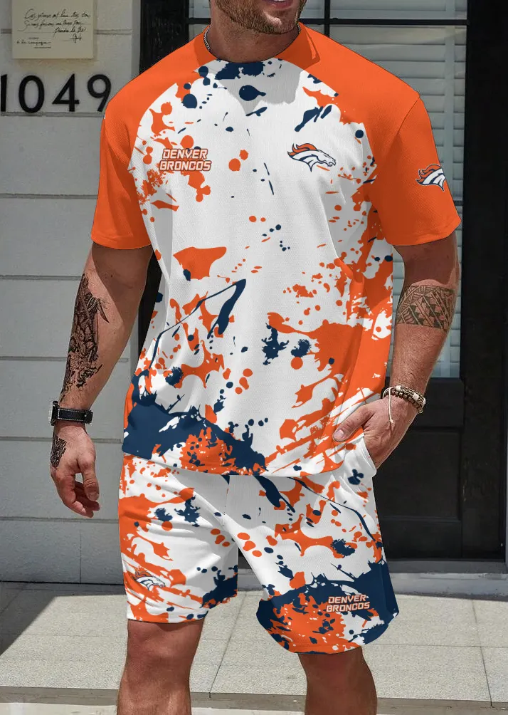 Denver Broncos Limited Edition Top And Shorts Two-Piece Suits