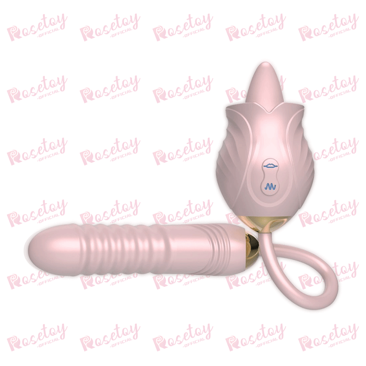 Wholesale The Flower Toy With Bullet Vibrator 6.0 - Rose Toy