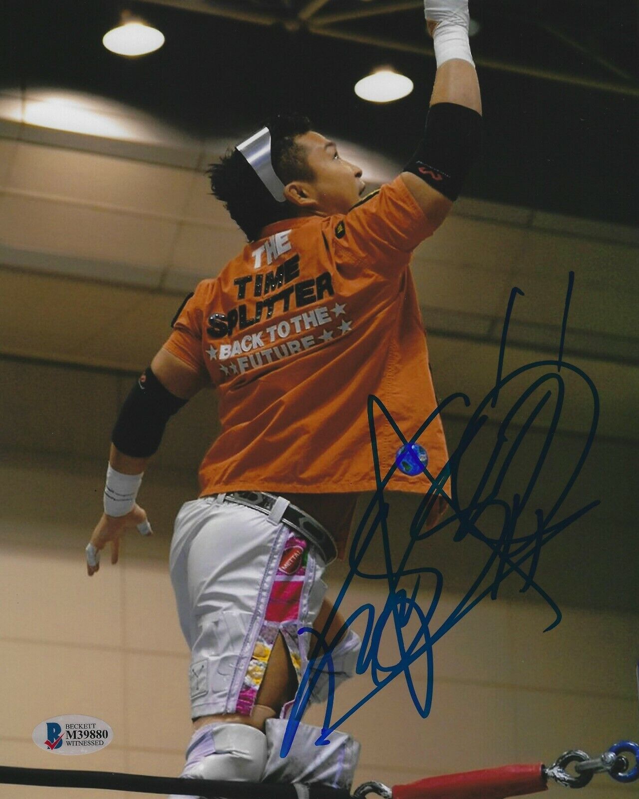 Kushida Signed 8x10 Photo Poster painting BAS Beckett COA New Japan Pro Wrestling Picture WWE 80