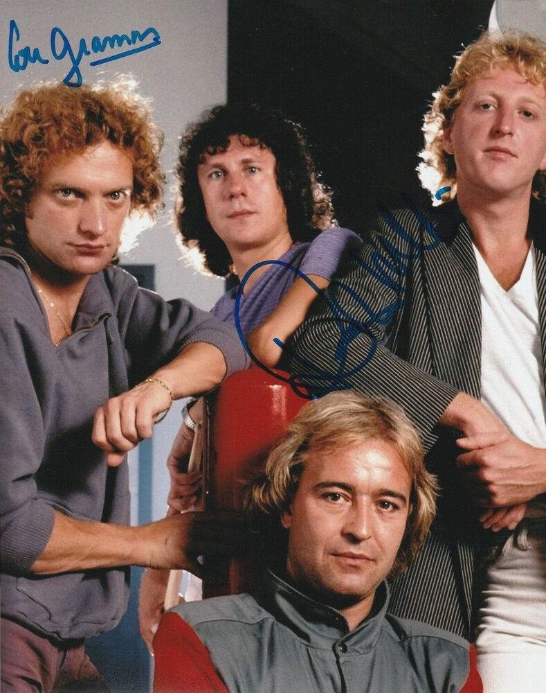 *  FOREIGNER * signed autographed 8x10 Photo Poster painting * RICK WILLS & LOU GRAMM * 7