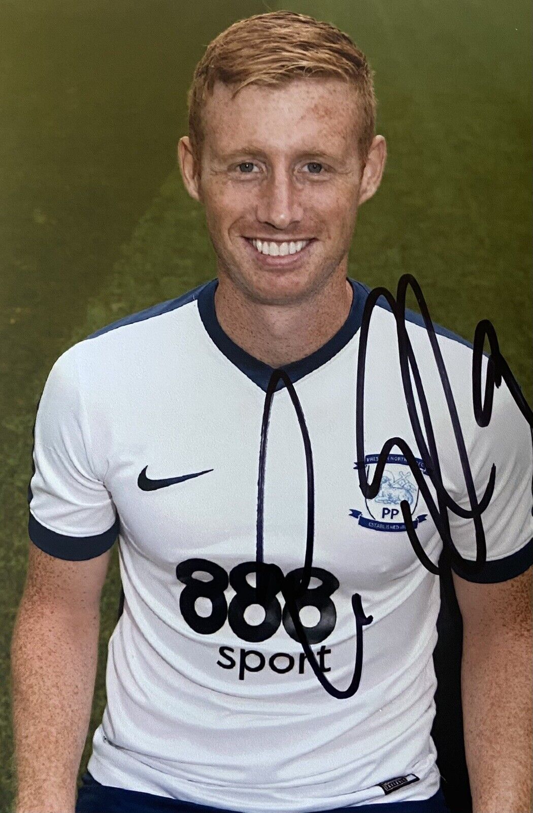 Eoin Doyle Genuine Hand Signed Preston North End 6X4 Photo Poster painting