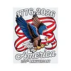 America 250th Anniversary 1776-2026 Car Window Decal Sticker for Vehicle and Truck