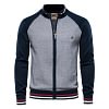 Winter Men's Patchwork Knit Jacket Lapel Jacket