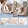 Soutien-gorge bandeau convertible antidérapant à maintien complet de grande taille
