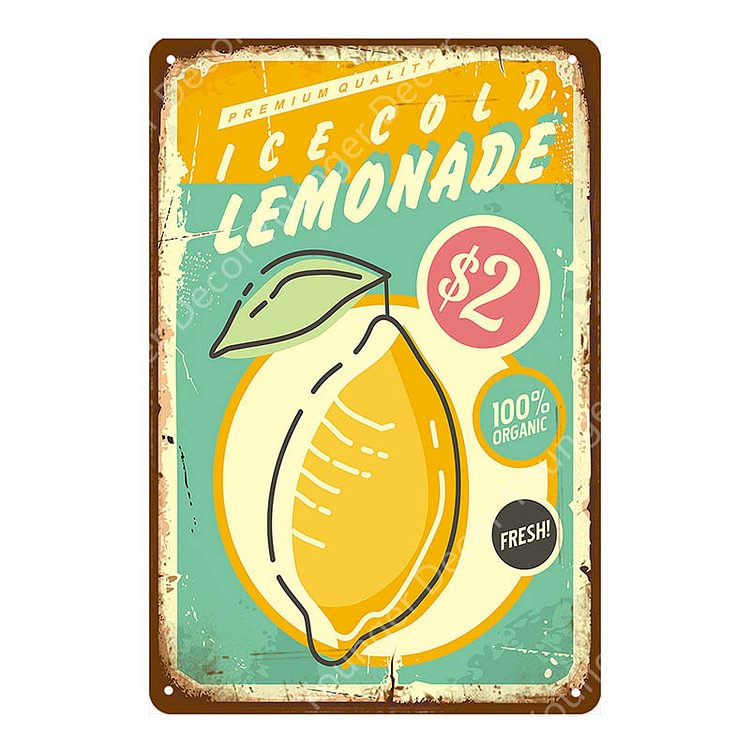 Cuisine mexicaine délicieuse crème glacée bbq bière - Enseigne Vintage Métallique/enseignes en bois - 20*30cm/30*40cm