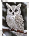 Diamond Painting-DIY Crystal Rhinestone Owl