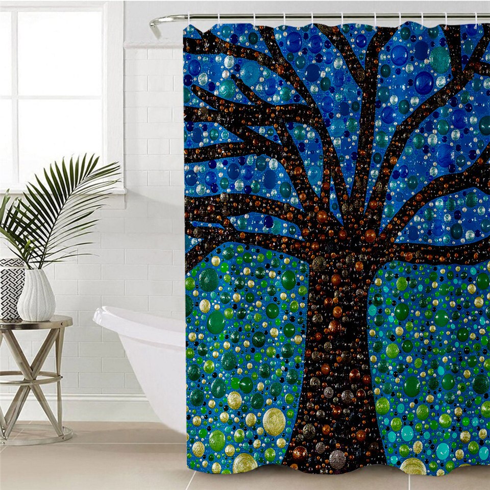 

Path of Life - Print Shower Curtain, 180*180cm, 501 Original