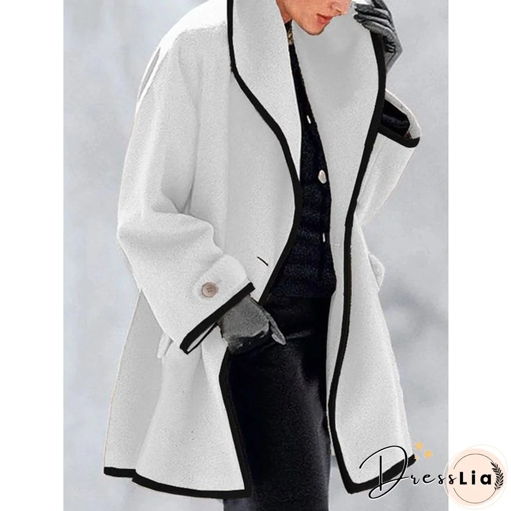 Women's Down Jacket Winter Womens Winter Wool Coat Trench Jacket Ladies Warm Slim Long Overcoat Outwear Plus Size S-5XL