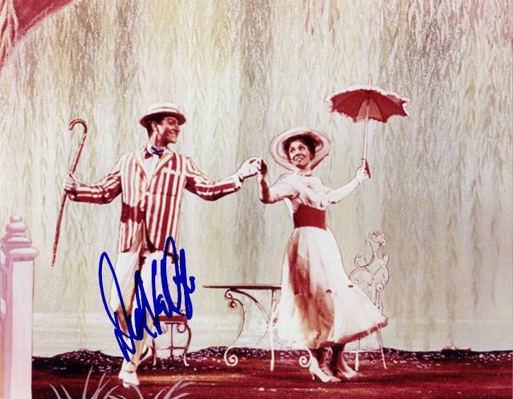 Dick Van Dyke (Mary Poppins) signed 8x10 Photo Poster painting COA