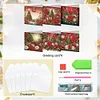 (US Only)6PCS DIY Diamond Art Greeting Cards Congratulations Card & Gift (Christmas Tree)